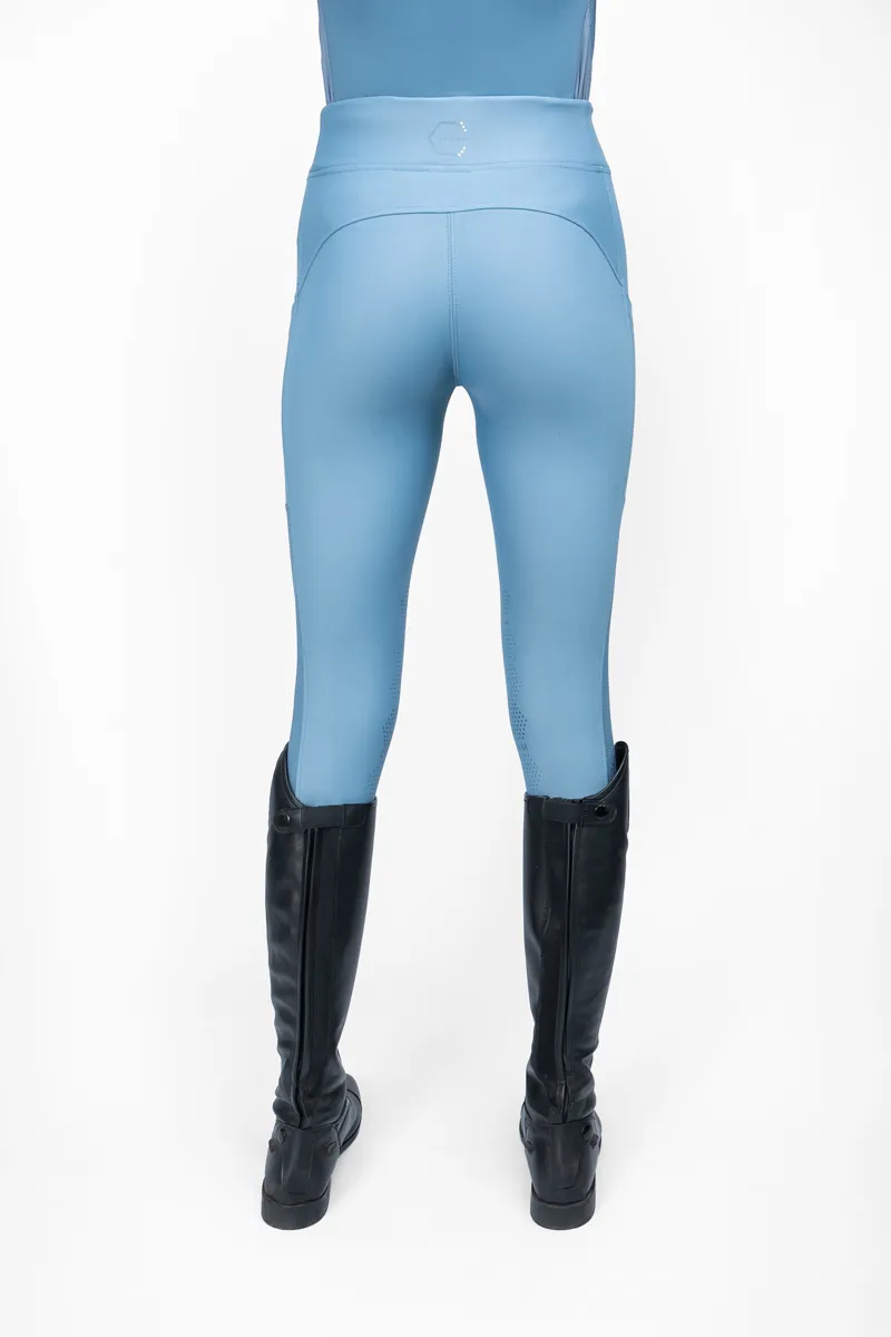 Coldstream Ednam Riding Tights - Slate Blue-1